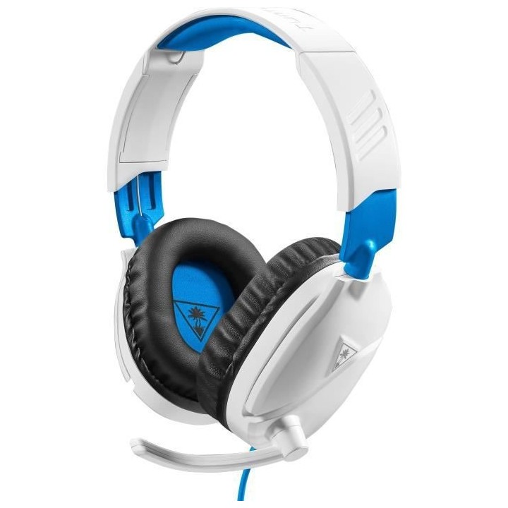 TURTLE BEACH Casque Gaming Recon 70P pour PS4/PS5 - Blanc (compatible