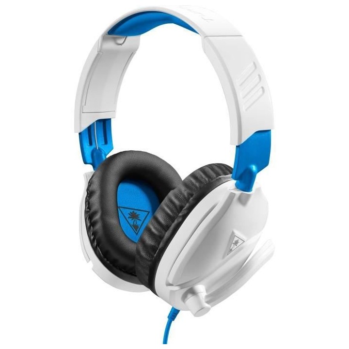 TURTLE BEACH Casque Gaming Recon 70P pour PS4/PS5 - Blanc (compatible