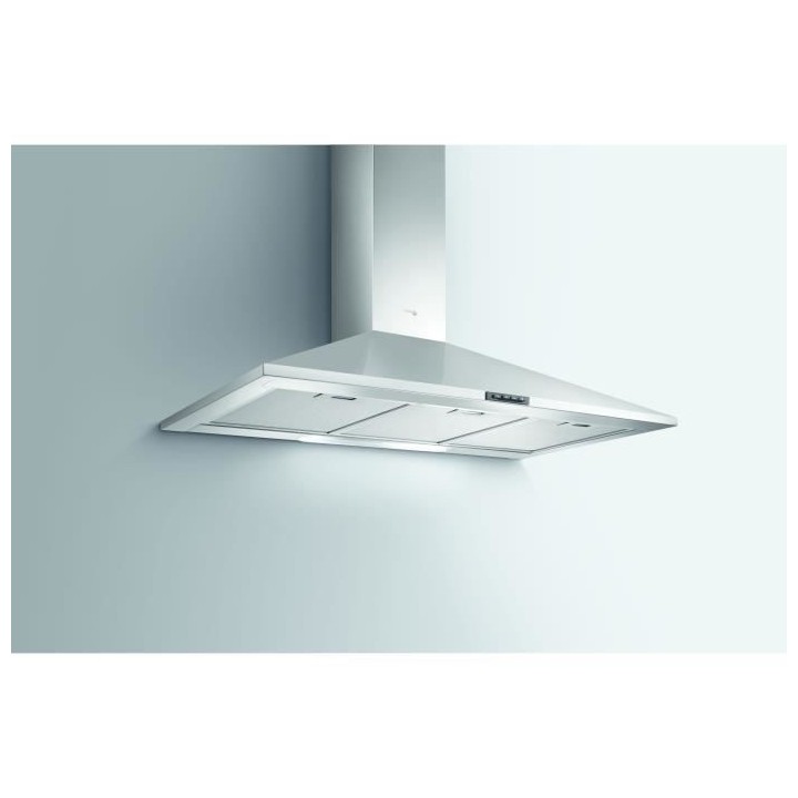 TURBOAIR CERTOSA IX/A/90/PB INOX - Hotte décorative murale - 165-395