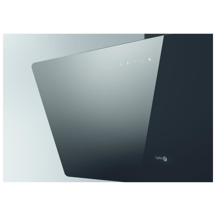 TURBOAIR VIVACE BL/A/90 - Hotte décorative verticale inclinée - 240-