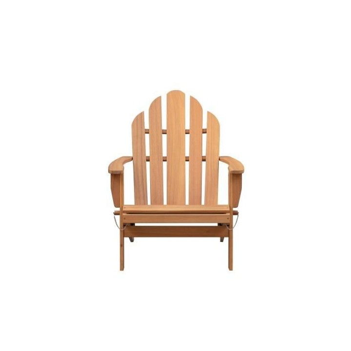 Fauteuil de jardin Adirondack inclinable en Acacia FSC - 72,5 x 89,5 x