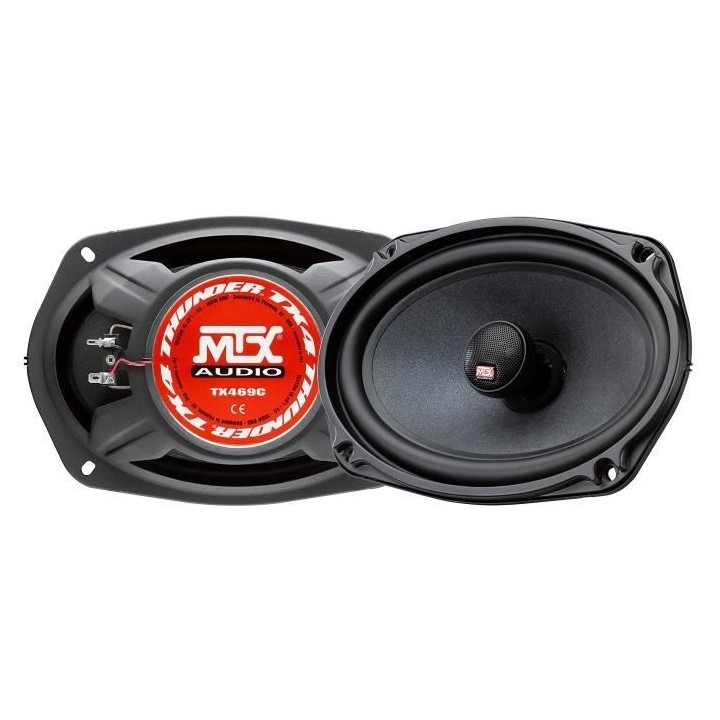 MTX TX469C Haut-parleurs voiture Coaxiaux elliptiques 6x9 15x23cm 2 vo