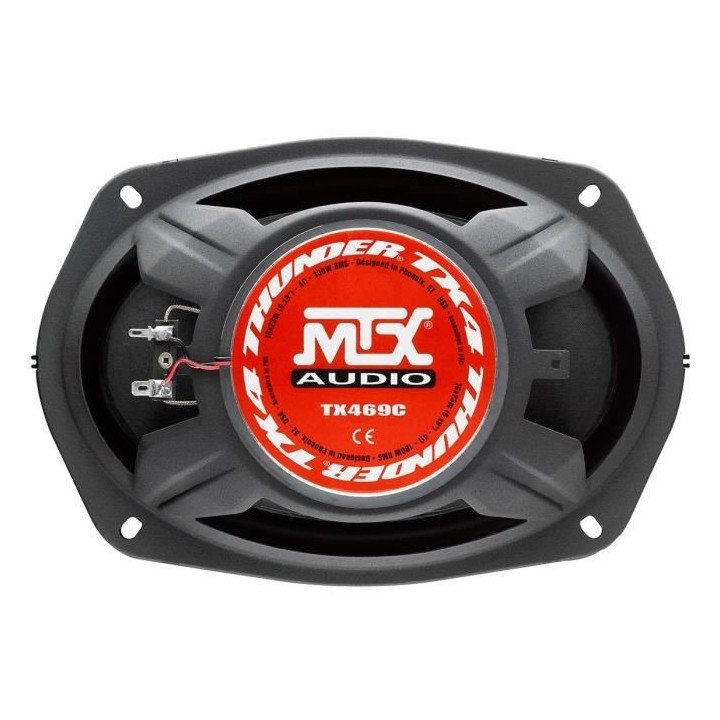 MTX TX469C Haut-parleurs voiture Coaxiaux elliptiques 6x9 15x23cm 2 vo