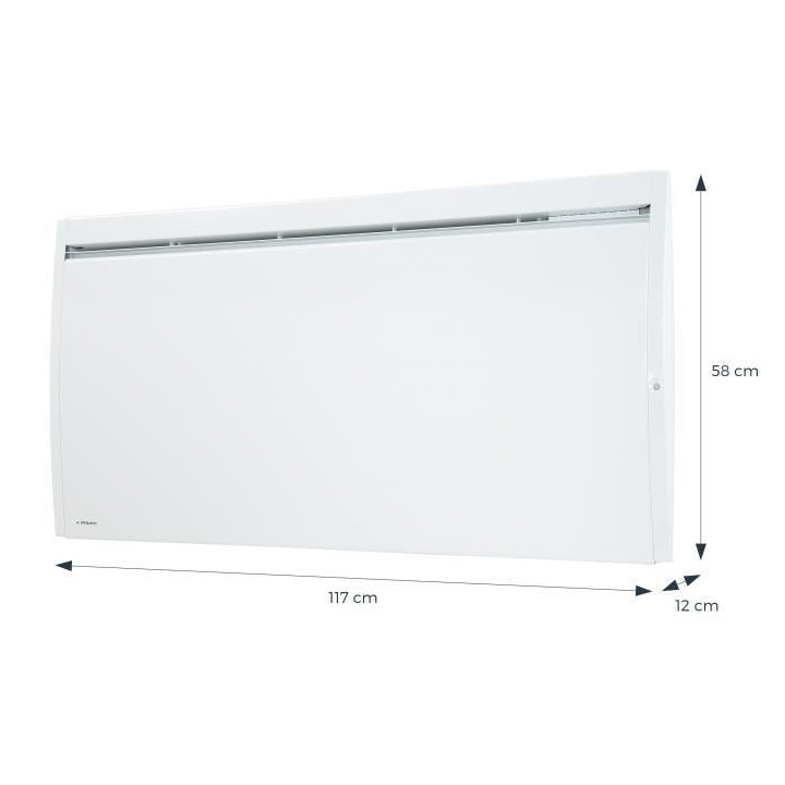AIRELEC ALIZÉ A693687 Radiateur a Inertie Fonte - Horizontal 2000W -