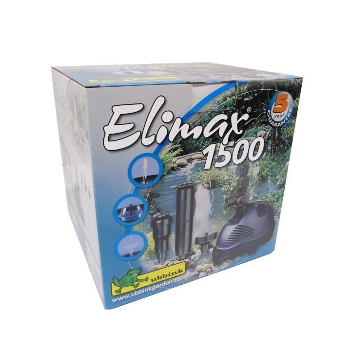 UBBINK – ELIMAX 1500 Pompe de bassin 1500l/h