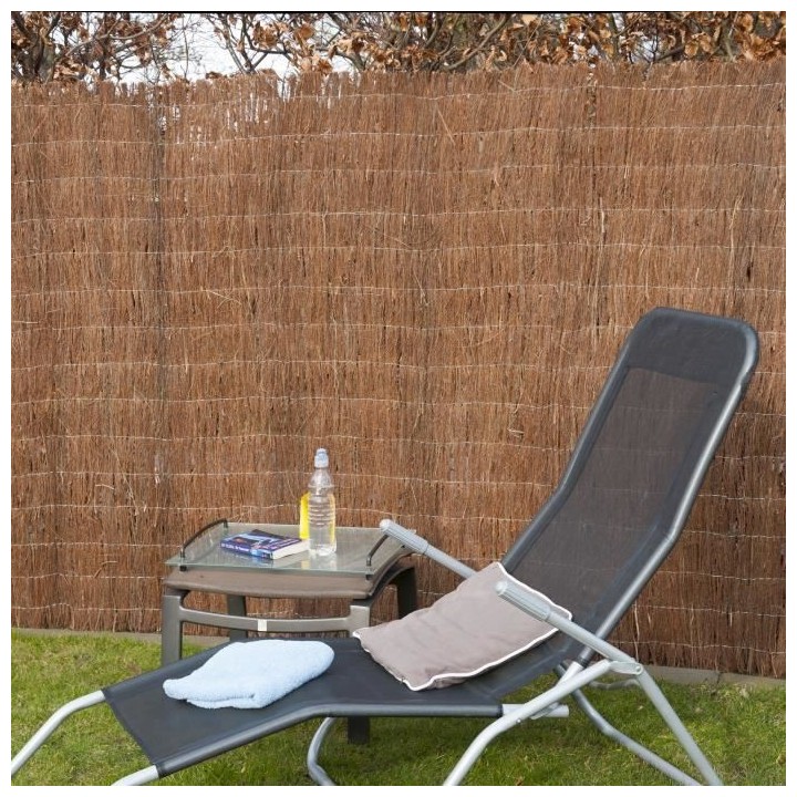 Nature Paravent de jardin Bruyere 1 x 3 m 3 cm d'épaisseur