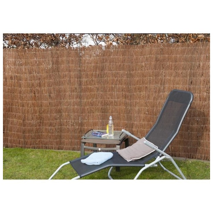Nature Paravent de jardin Bruyere 1 x 3 m 3 cm d'épaisseur