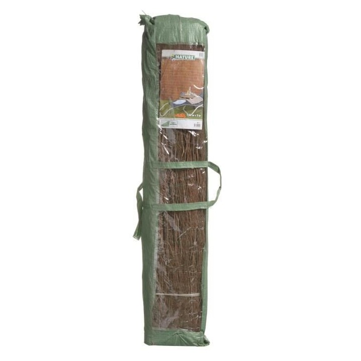 Nature Paravent de jardin Bruyere 1 x 3 m 3 cm d'épaisseur
