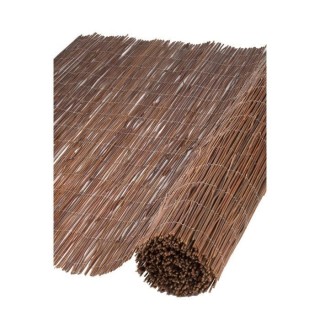 Nature Paravent de jardin Saule 1 x 3 m 10 mm d'épaisseur