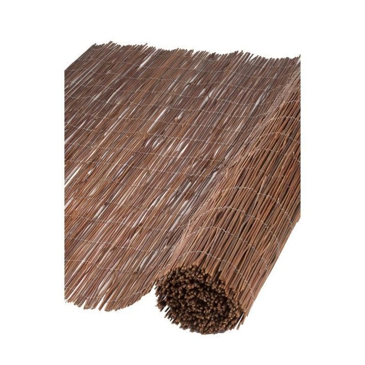 Nature Paravent de jardin Saule 1 x 3 m 10 mm d'épaisseur