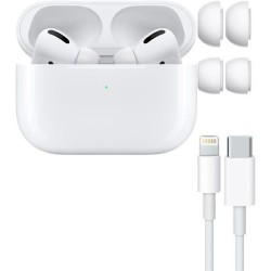 Apple AirPods Pro 2021 Blanc avec boîtier de charge MagSafe Ecouteurs sans fil True Wireless a réduction du bruit