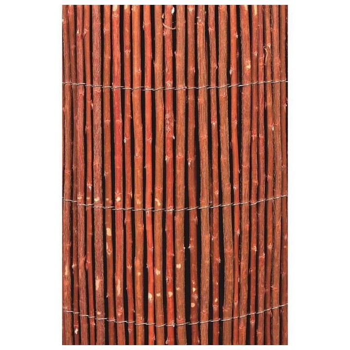 Nature Paravent de jardin Saule 1 x 3 m 10 mm d'épaisseur