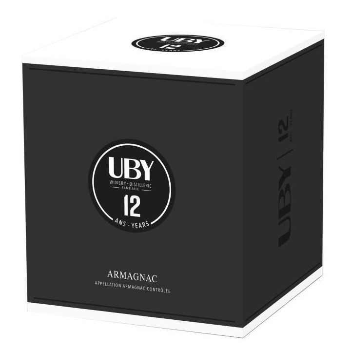 UBY Armagnac 12 ans d'âge 40° - 50 cl