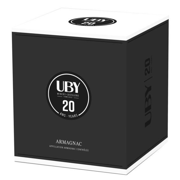 UBY Armagnac 20 ans d'âge 40° - 50 cl