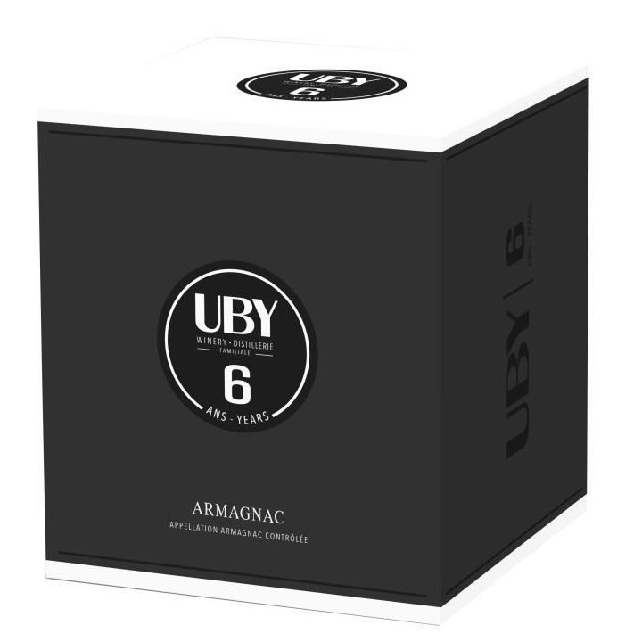 UBY Armagnac 6 ans d'âge 40° - 50 cl