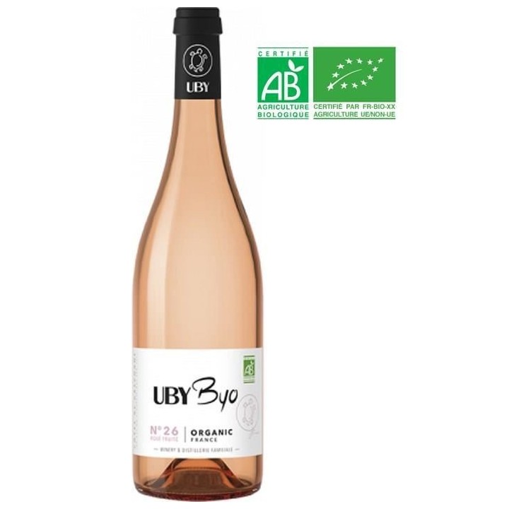 Domaine Uby Byo Côtes de Gascogne - Vin rosé du Sud - Bio