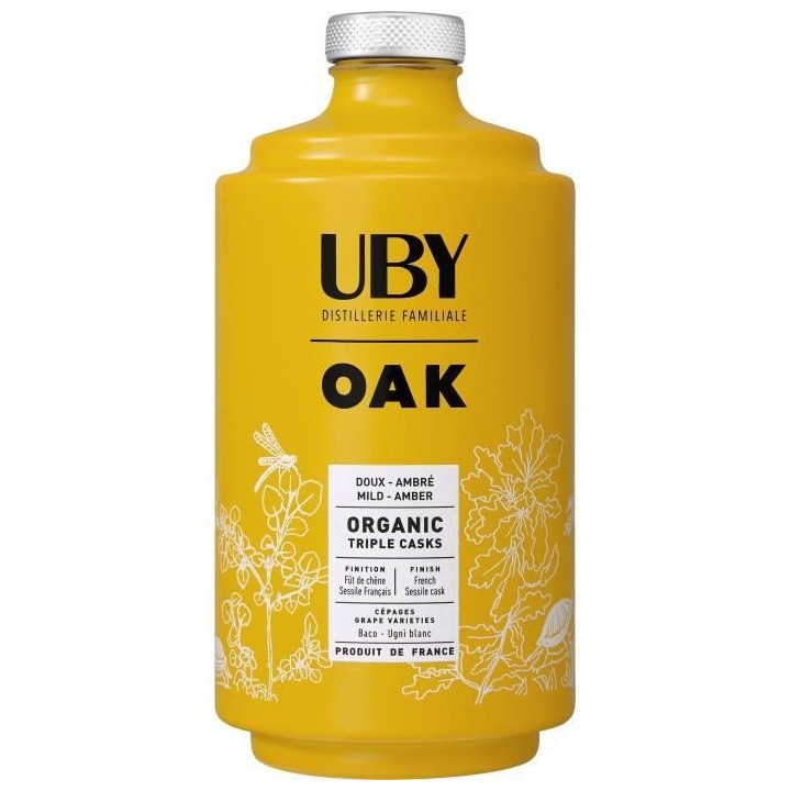 UBY OAK Armagnac Doux Ambré 40° 70cl Bio