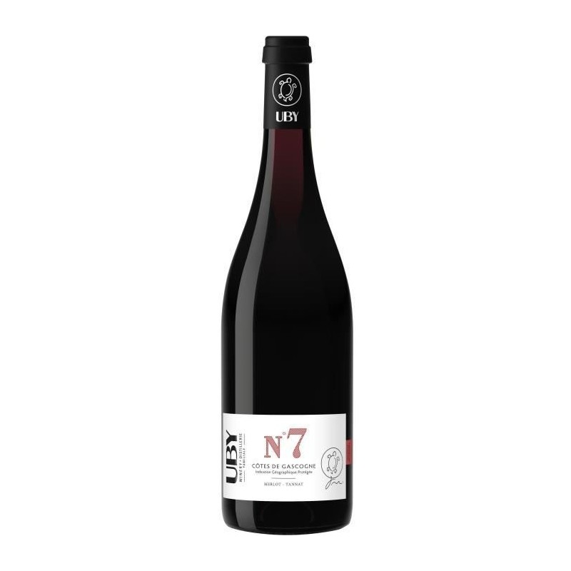 UBY N°7 Côtes de Gascogne - Vin rouge du Sud Ouest