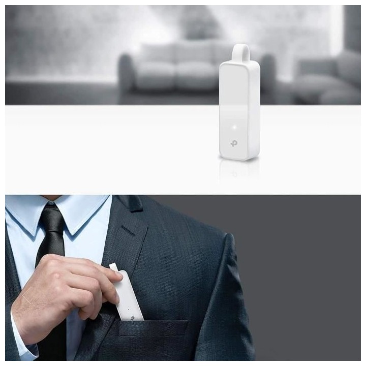 Adaptateur USB 3.0 vers Ethernet Gigabit - TP-LINK - Adaptateur USB ve