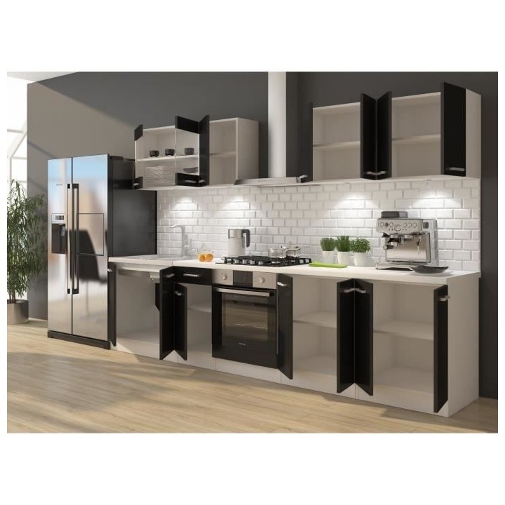 ULTRA Cuisine complete avec meuble four et plan de travail inclus L 30