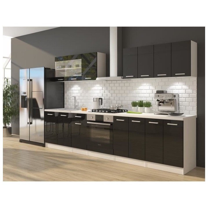 ULTRA Cuisine complete avec meuble four et plan de travail inclus L 30