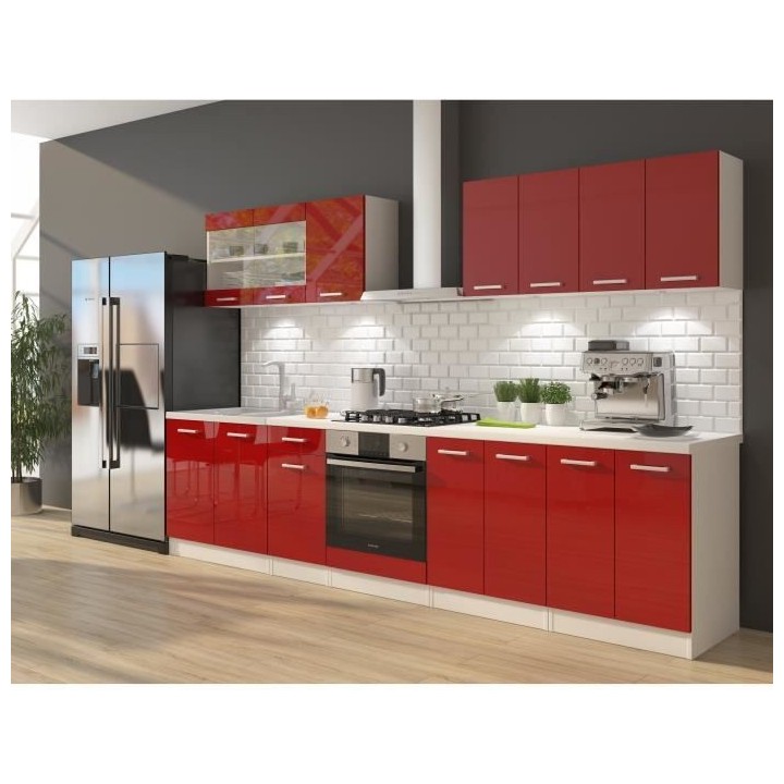 ULTRA Cuisine complete avec meuble four et plan de travail inclus L 30