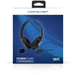 Casque filaire Under Control pour PS4 et Xbox One