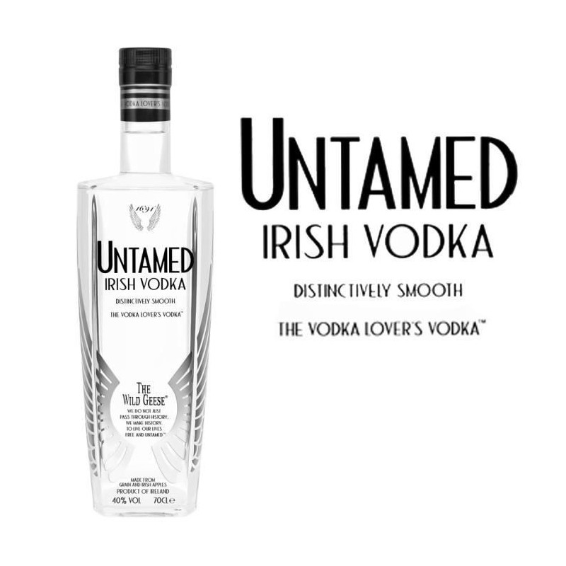 Untamed 70cl 40° vodka Irlande