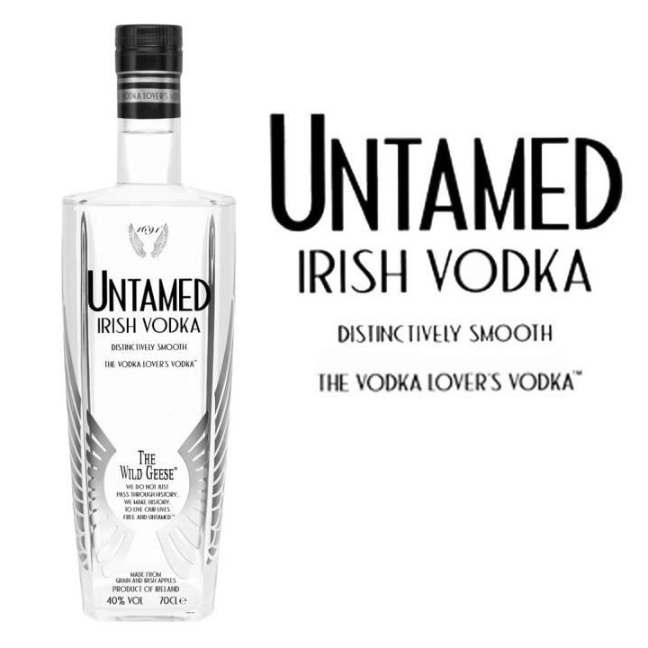 Untamed 70cl 40° vodka Irlande
