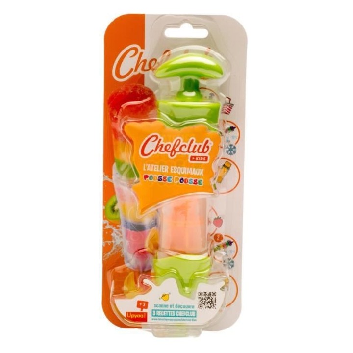 Chef club Kids - Eskimos Pousse Pousse - couleurs aléatoires - 4 coul