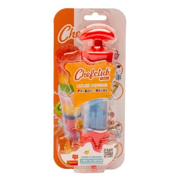 Chef club Kids - Eskimos Pousse Pousse - couleurs aléatoires - 4 coul