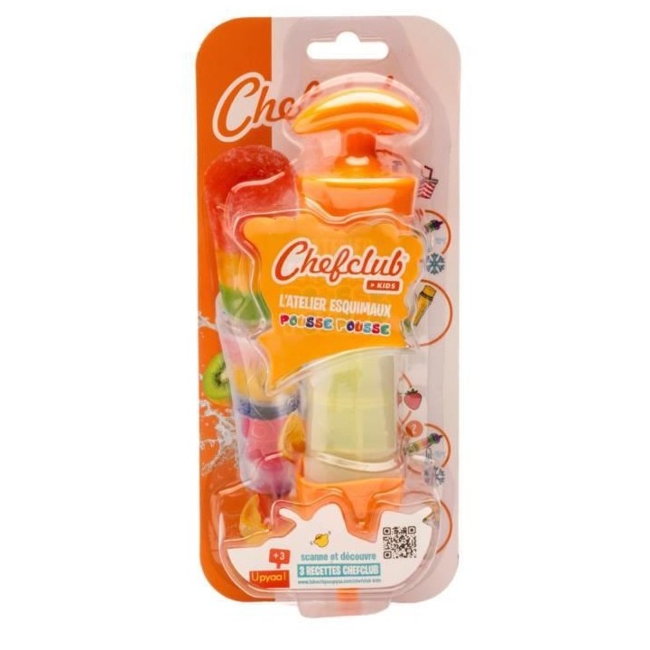 Chef club Kids - Eskimos Pousse Pousse - couleurs aléatoires - 4 coul