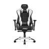 AKRACING Siege Gaming Master MAX PRO - Noir / Blanc - (AK-PRO-WT)