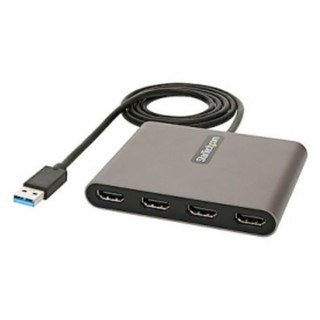 StarTech.com - USB32HD4 - Adaptateur USB 3.0 vers 4x HDMI - Convertiss
