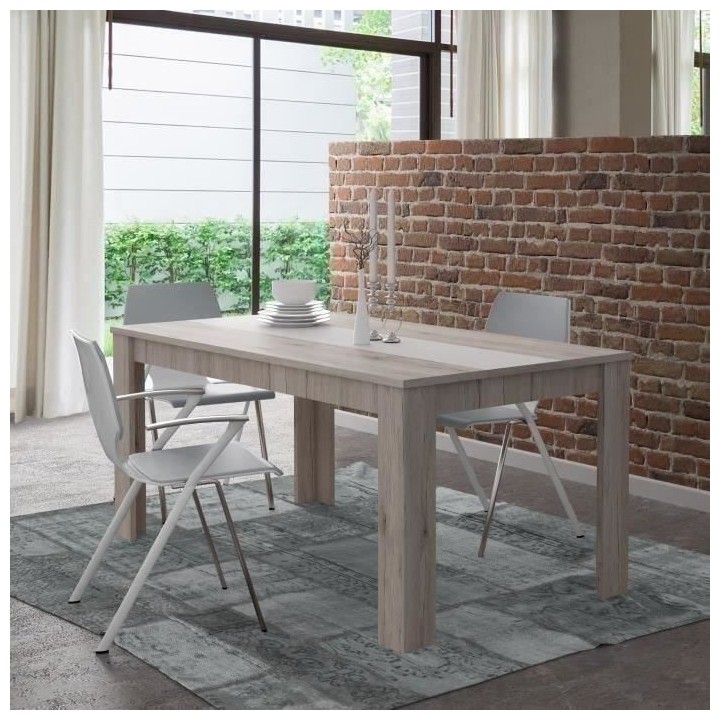 GULADA Ensemble meuble télé - buffet - table a manger - Contemporain