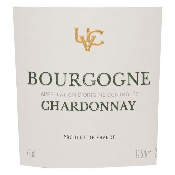 La Chablisienne UVC 2019 Bourgogne Chardonnay - Vin blanc de Bourgogne