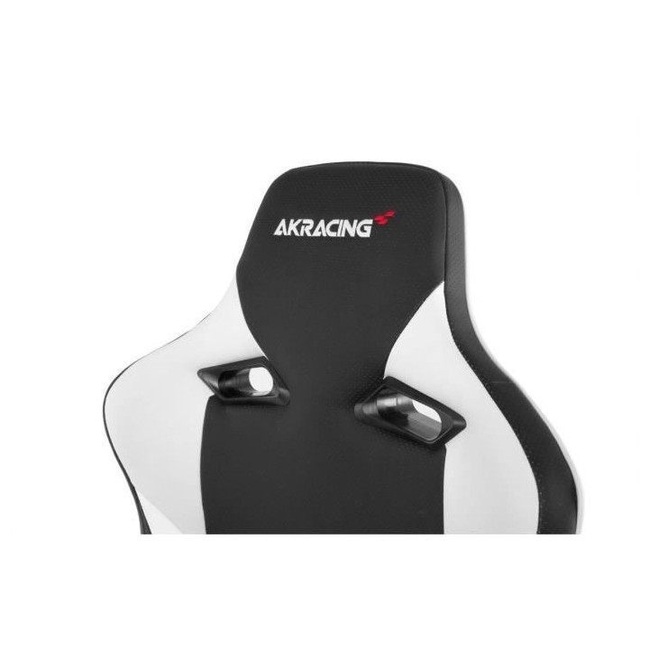 AKRACING Siege Gaming Master MAX PRO - Noir / Blanc - (AK-PRO-WT)