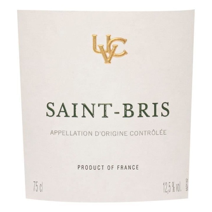 La Chablisienne UVC Saint-Bris - Vin blanc de Bourgogne