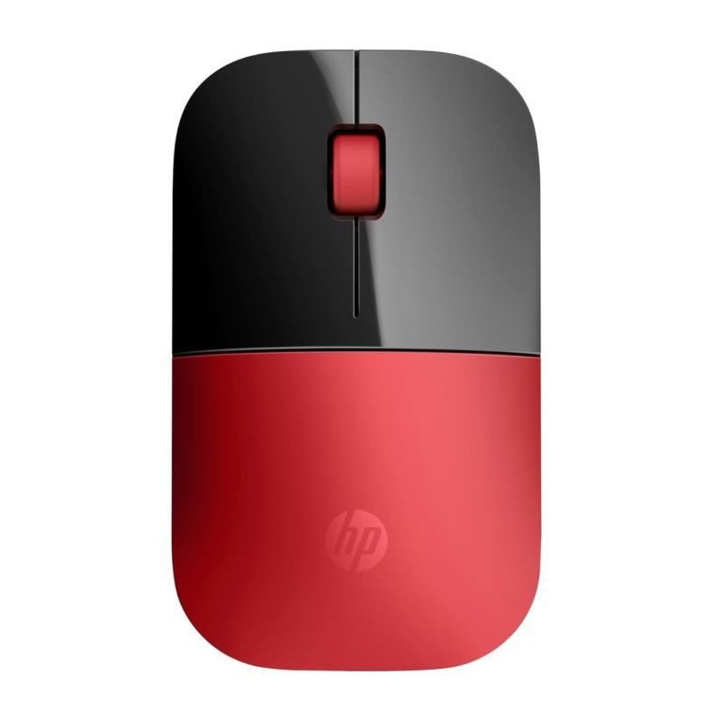 HP Souris sans fil Z3700 - Rouge cardinal