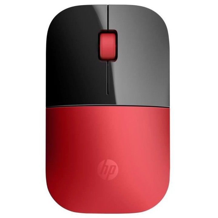 HP Souris sans fil Z3700 - Rouge cardinal