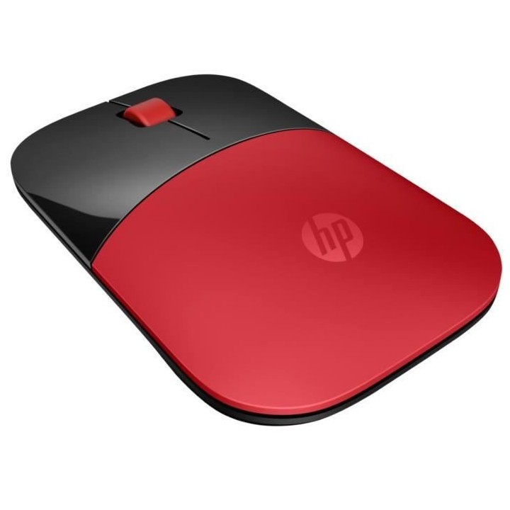 HP Souris sans fil Z3700 - Rouge cardinal