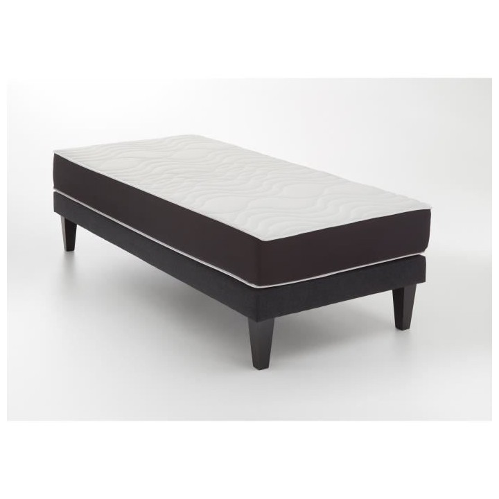 DORMIPUR Matelas 90x190 - Mousse mémoire de forme - 22 cm - Ferme - V