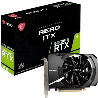 Carte Graphique - MSI - GeForce RTX 3060 AERO ITX 12G OC - 12 Go - GDD