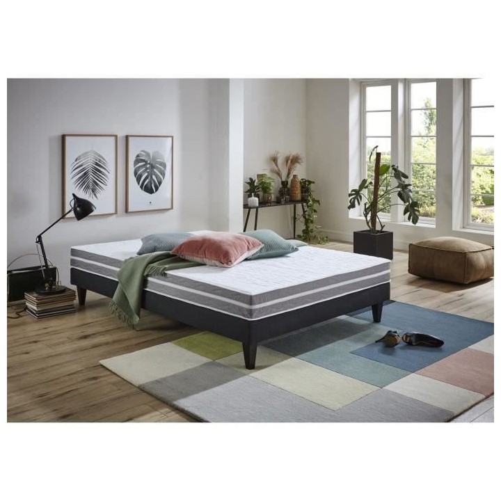 DORMIPUR Matelas 140x190cm - Mousse mémoire de forme - 16cm