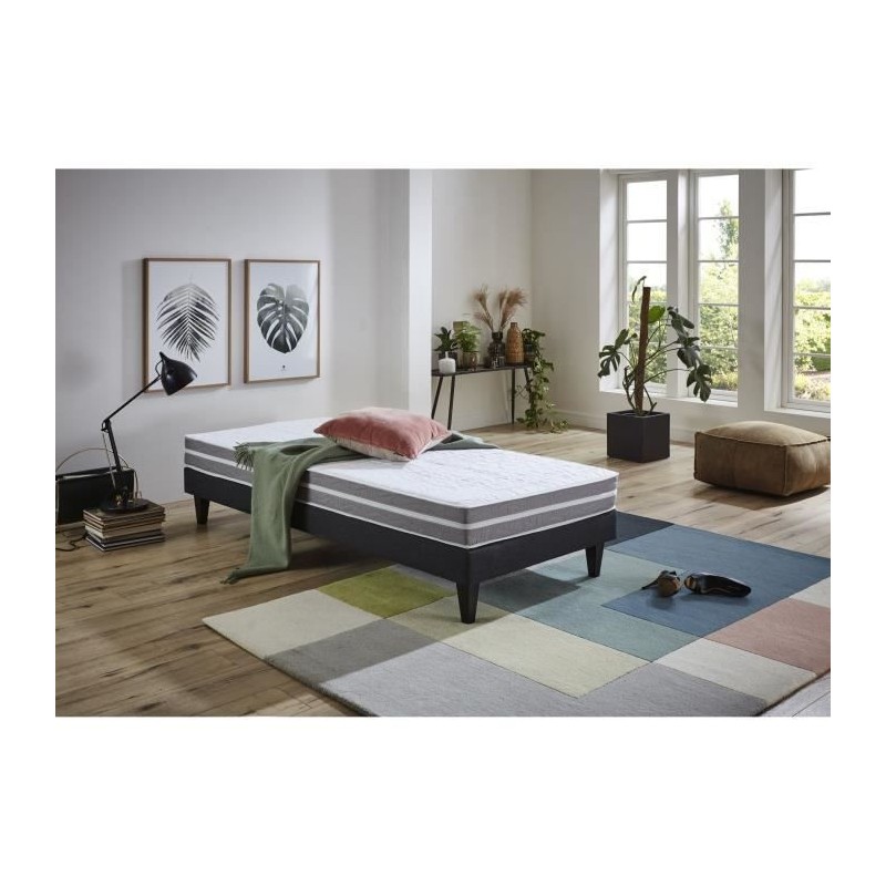 DORMIPUR Matelas 90x190cm - Mousse mémoire de forme - 16cm