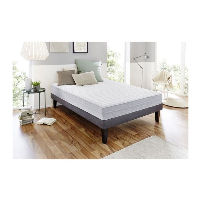 DORMIPUR Matelas V980 - 140 x 190 cm - 20 cm - Mousse - Mémoire de forme - Ferme