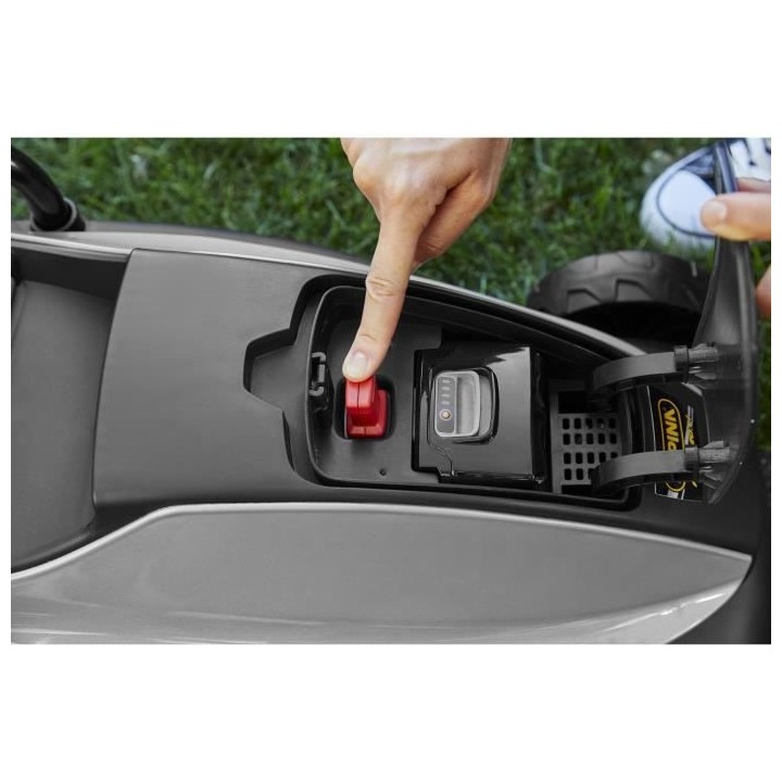 Tondeuse a batterie - Largeur 30 cm - ALPINA AL1 3020 Li Kit - 250 m²