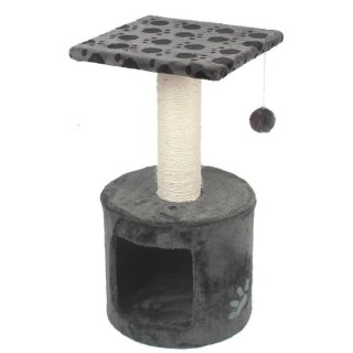 VADIGRAN Grimpoir Bongo - 30x30x59cm - Gris - Pour chat