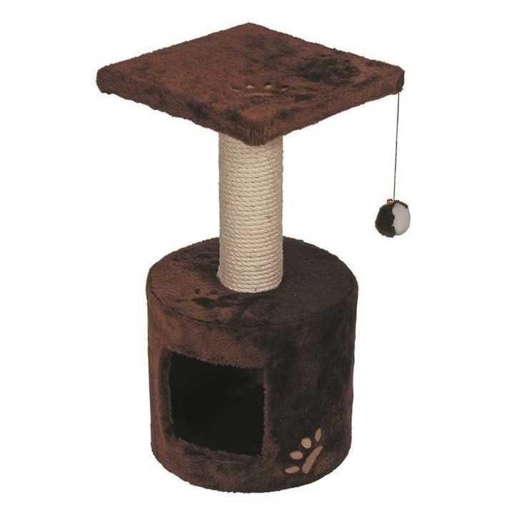 VADIGRAN Grimpoir Bongo - 30x30x59cm - Brun - Pour chat