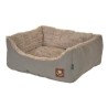 VADIGRAN Panier Asma - 45 x 40 cm - Taupe et gris - Pour chiens